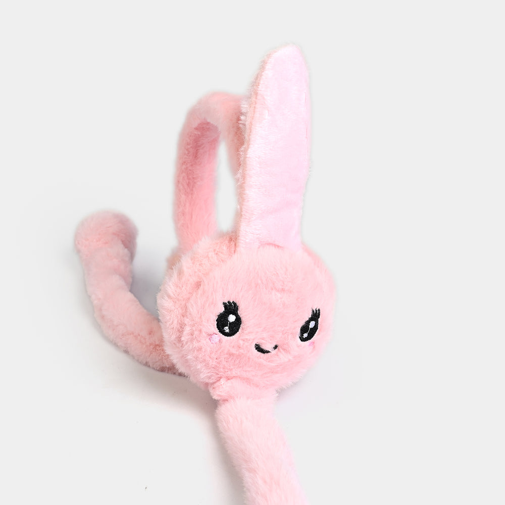 Interactive Moving Ear Plush Winter Earmuffs