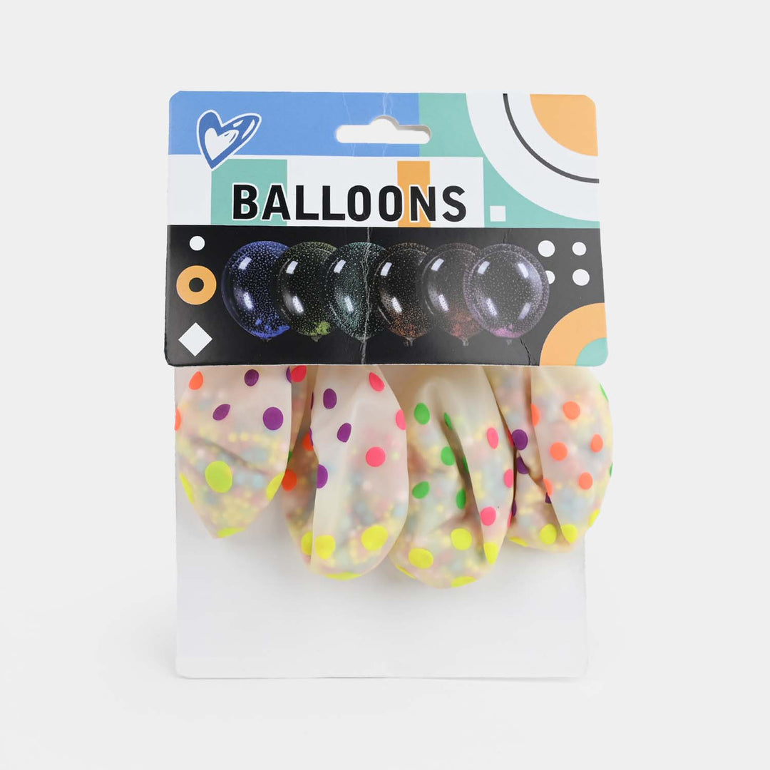 Printed Latex Balloons Set