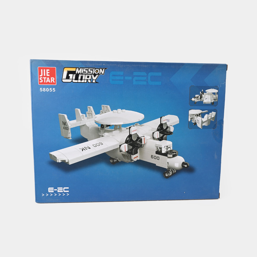 Warning Aircraft Building Block 183Pcs Set