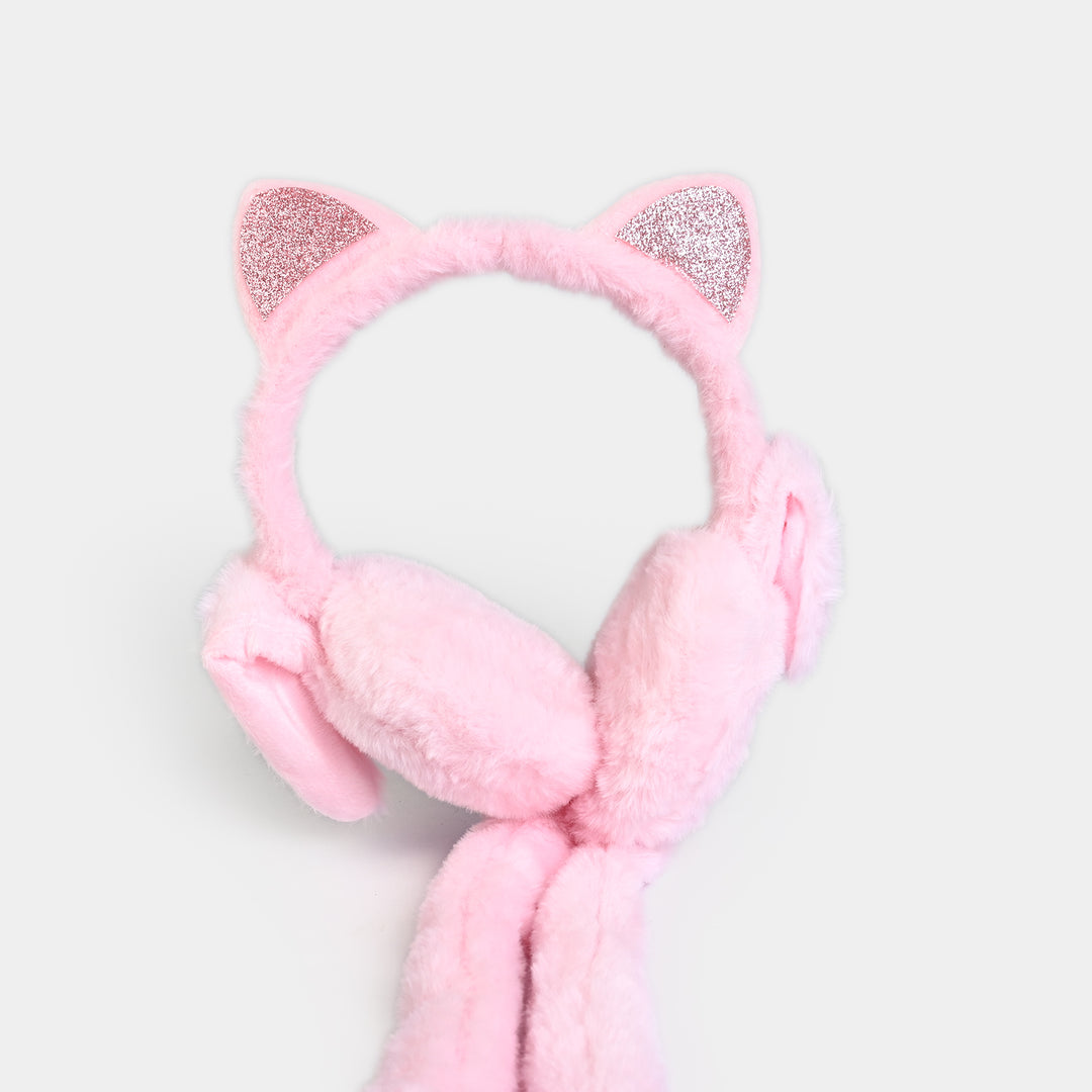 Interactive Moving Ear Plush Winter Earmuffs