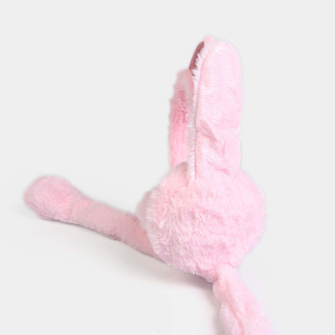Interactive Moving Ear Plush Winter Earmuffs