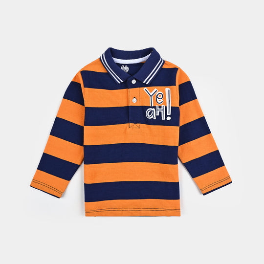 Infant Boys Cotton PK Polo Yeah