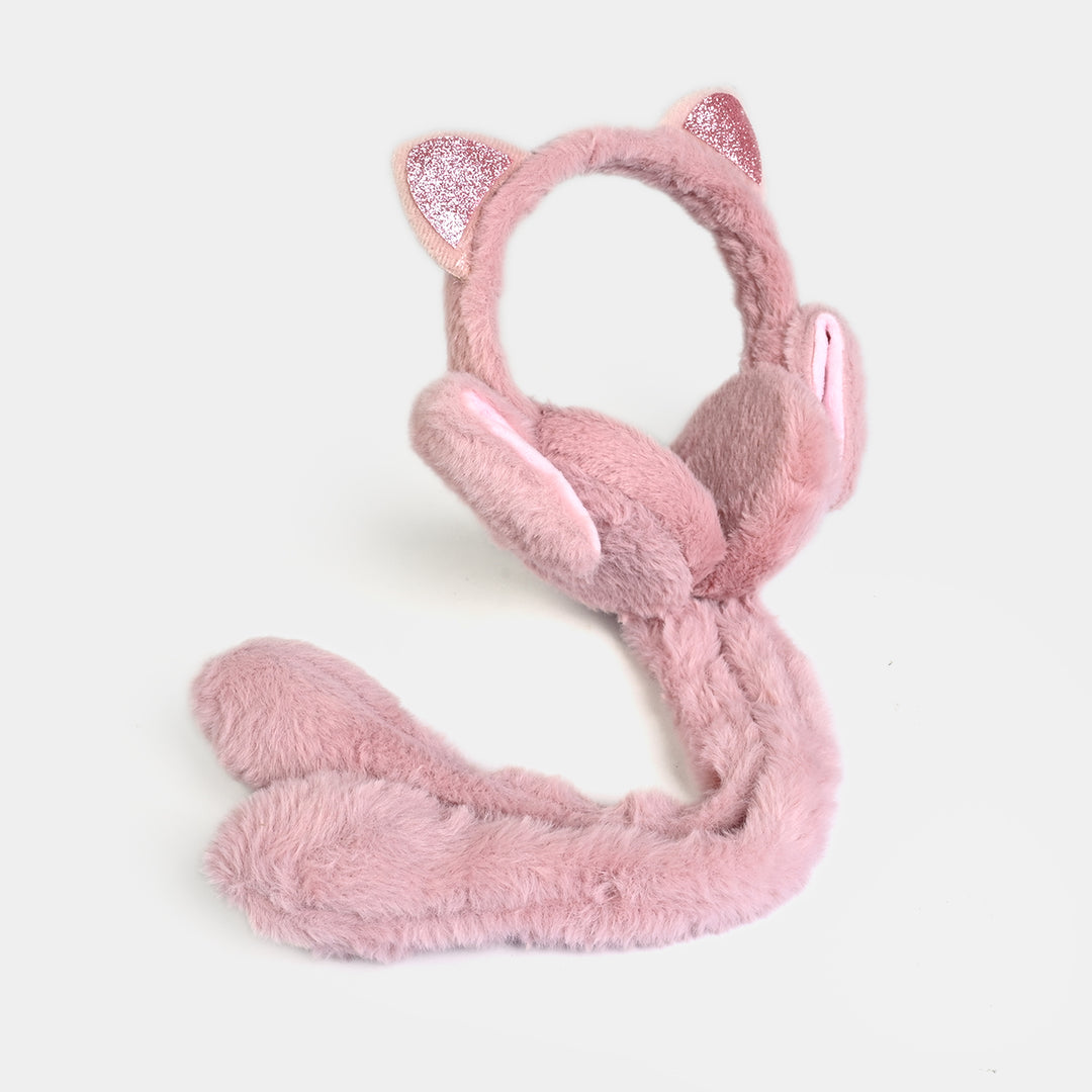 Interactive Moving Ear Plush Winter Earmuffs
