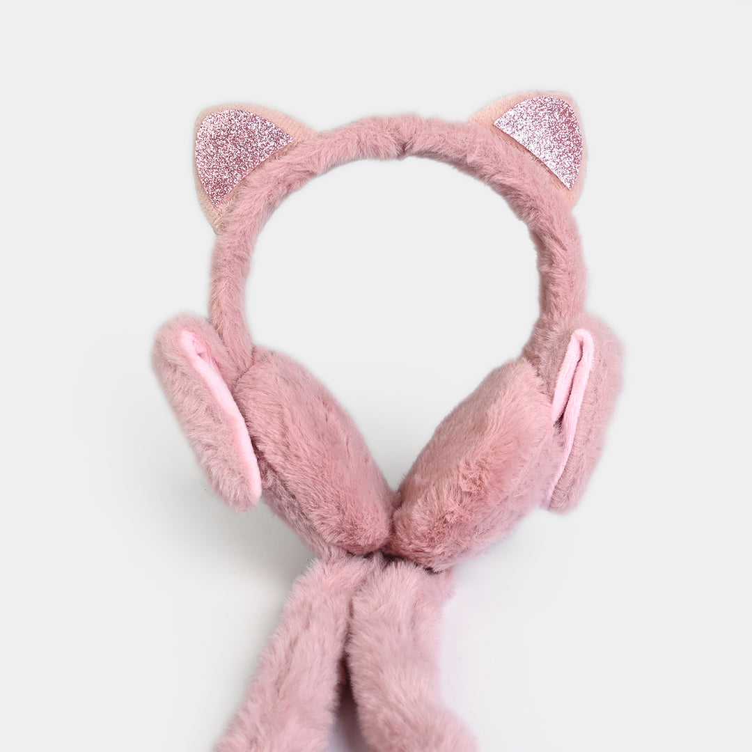 Interactive Moving Ear Plush Winter Earmuffs