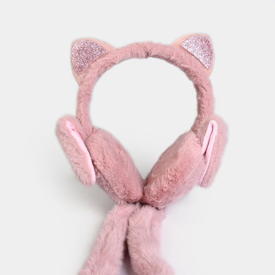 Interactive Moving Ear Plush Winter Earmuffs