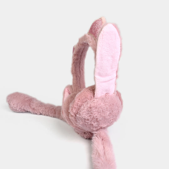 Interactive Moving Ear Plush Winter Earmuffs