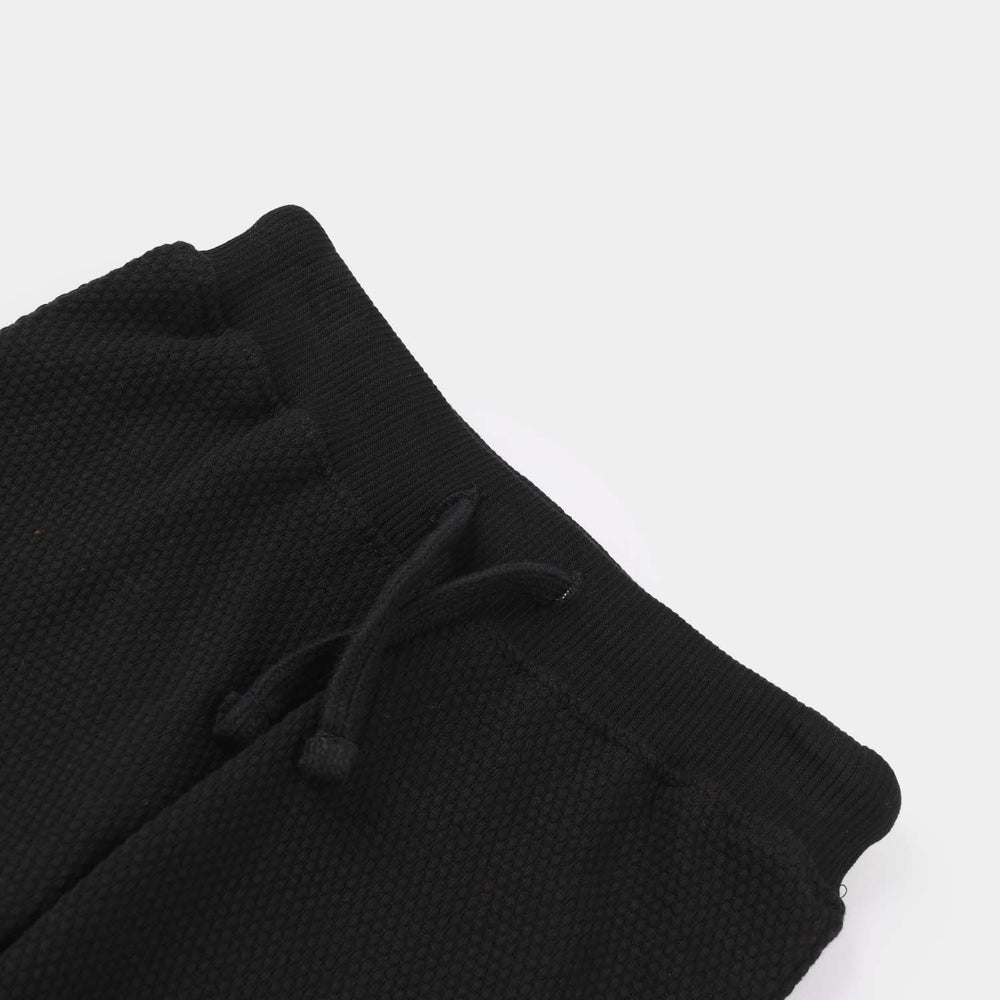 Infant Boys Cotton PK Pyjama (Cool Time Only) - Jet Black