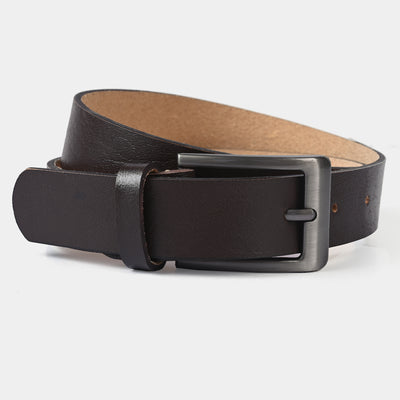 Kids Belt Plain D.Brown #1-D.Brown