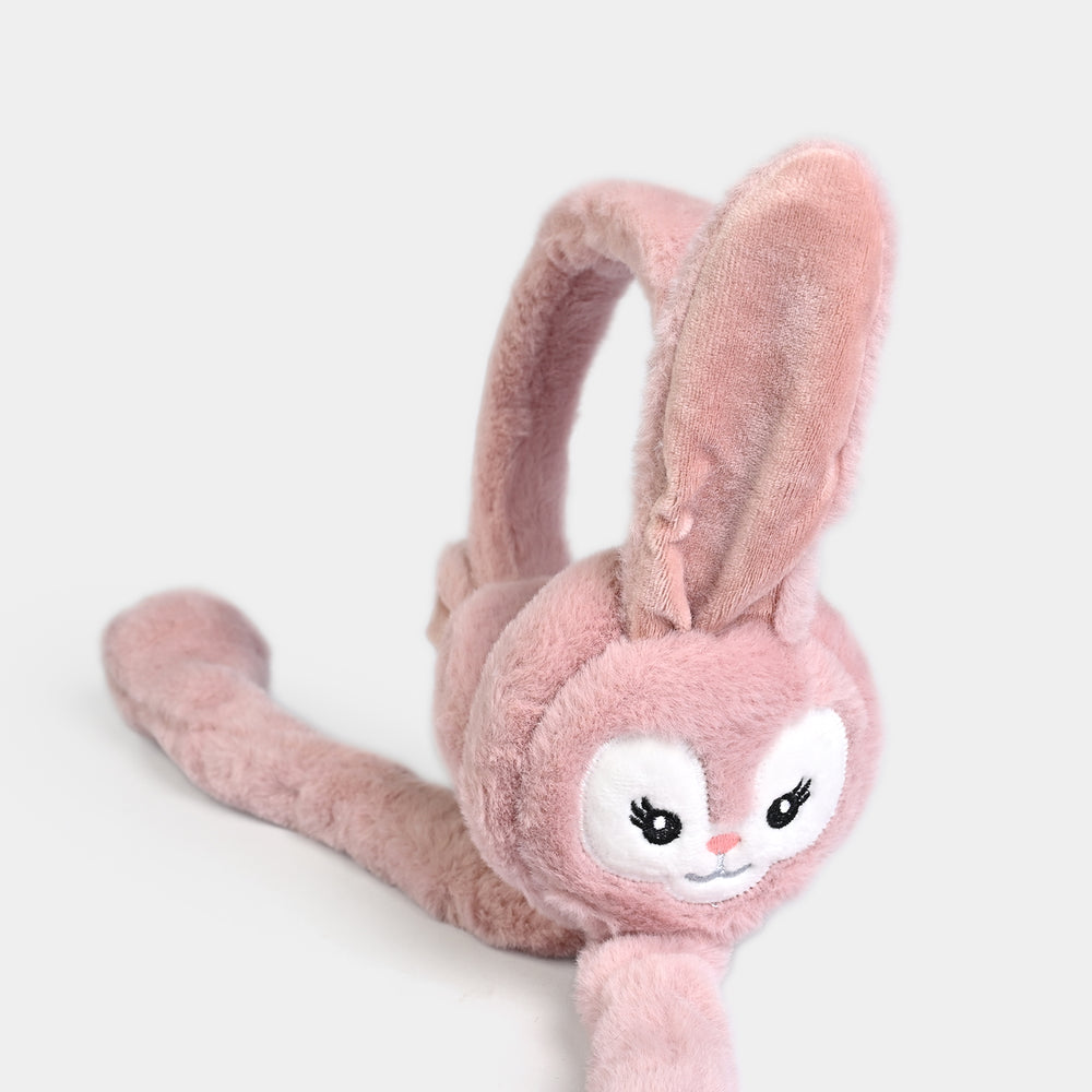 Interactive Moving Ear Plush Winter Earmuffs