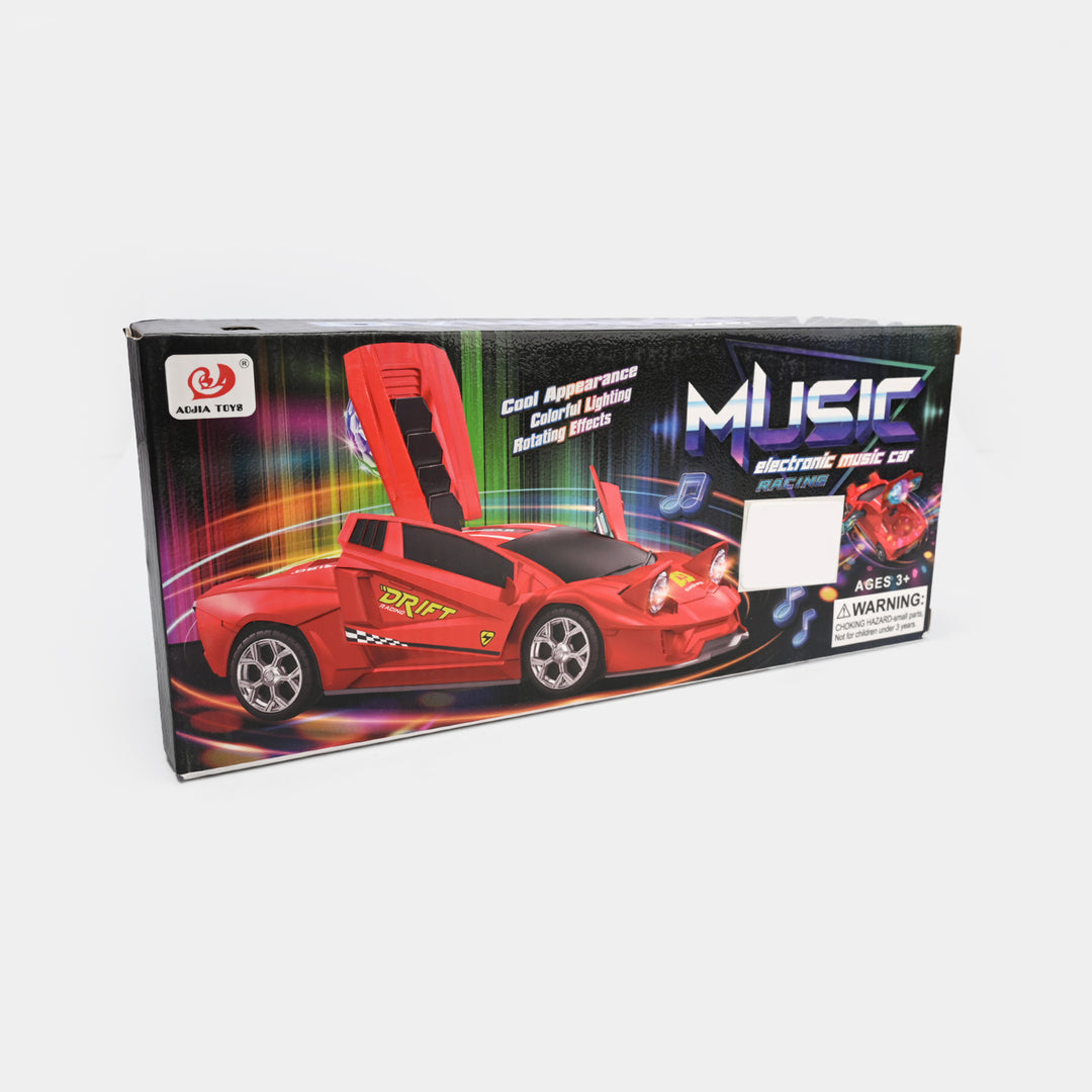 Electric Car With Light & Music For Kids