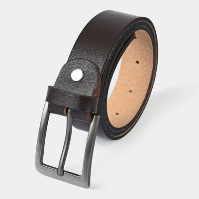 Kids Belt Plain D.Brown #1-D.Brown