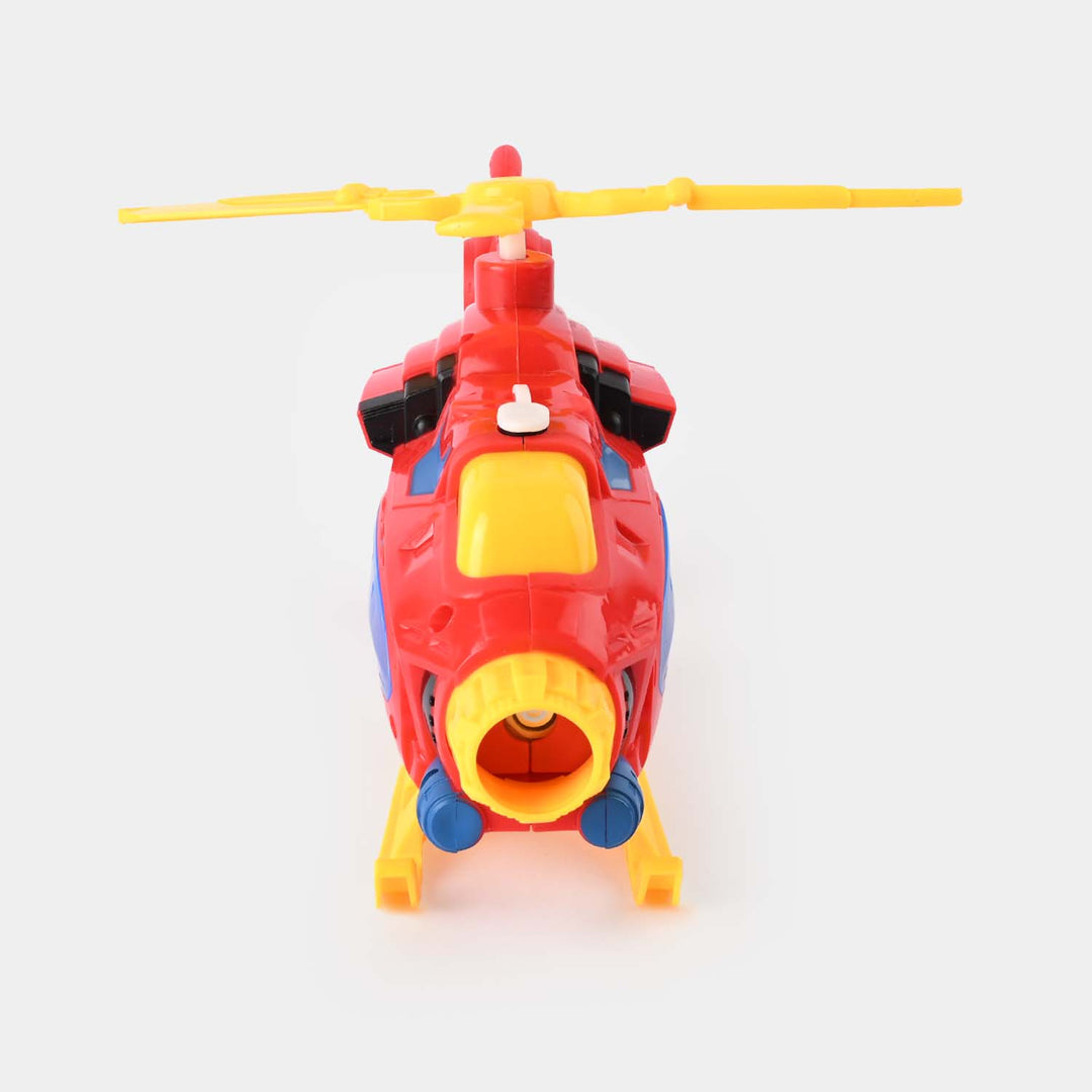 Spray Helicopter Musical Toy For Kids