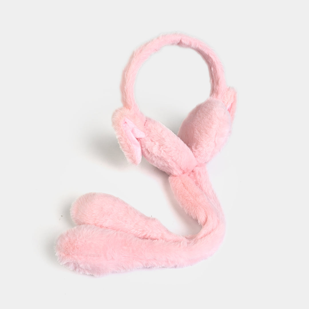 Interactive Moving Ear Plush Winter Earmuffs