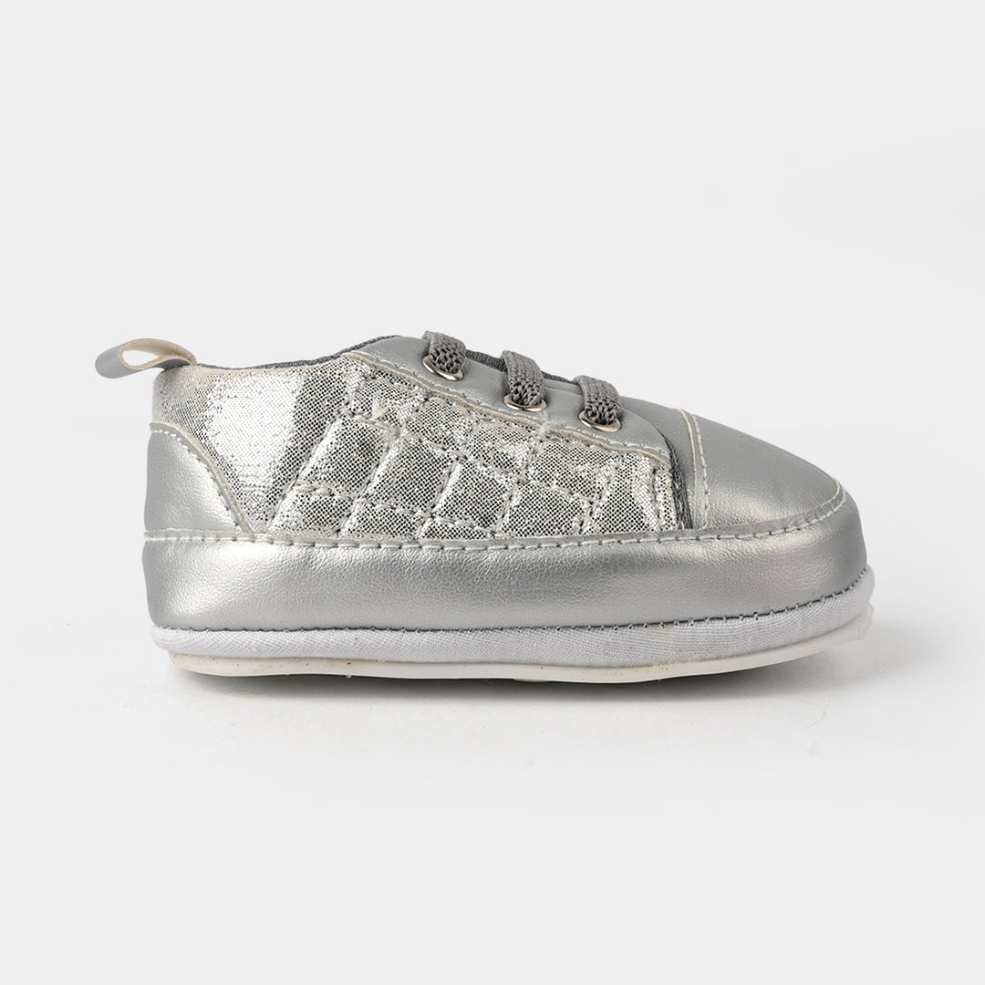 Girls Shoes 222-16-SILVER