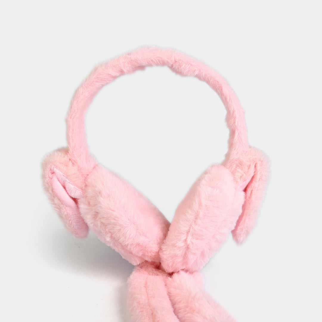 Interactive Moving Ear Plush Winter Earmuffs