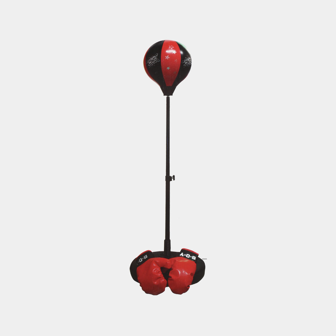Kids Standing Boxing Punching Bag Set