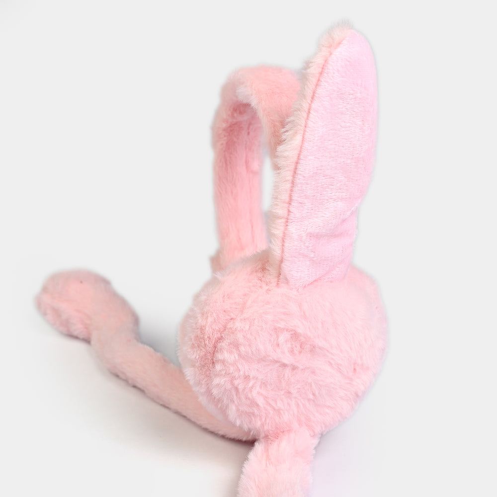 Interactive Moving Ear Plush Winter Earmuffs