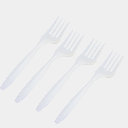 Disposable Plastic Forks (24-Piece Pack)