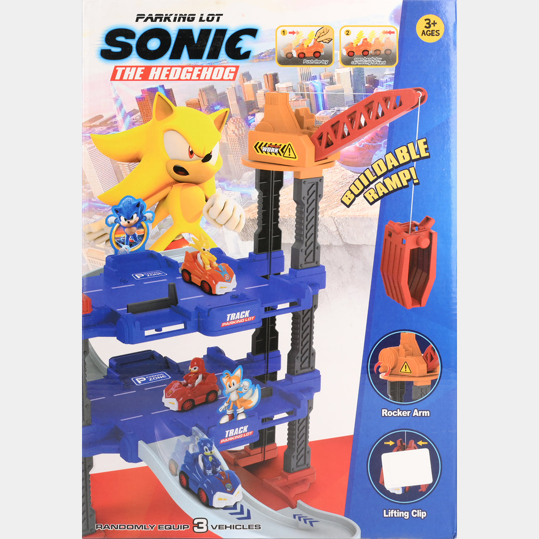 Multi-Tier Car Parking Garage Toy Set