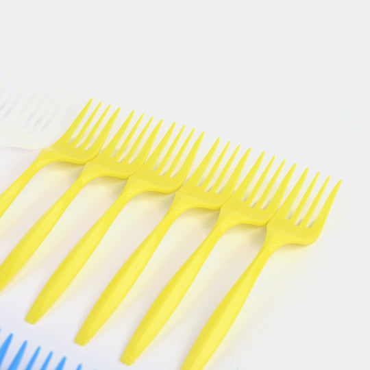 Disposable Plastic Forks (24-Piece Pack)