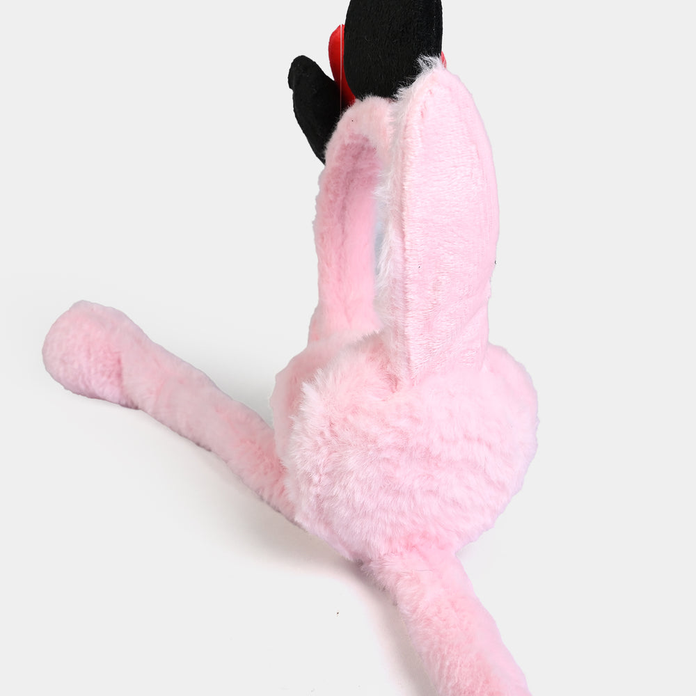 Interactive Moving Ear Plush Winter Earmuffs