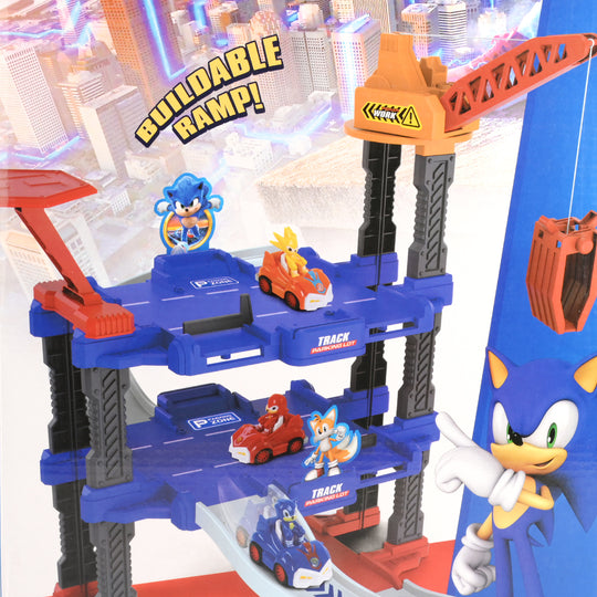 Multi-Tier Car Parking Garage Toy Set