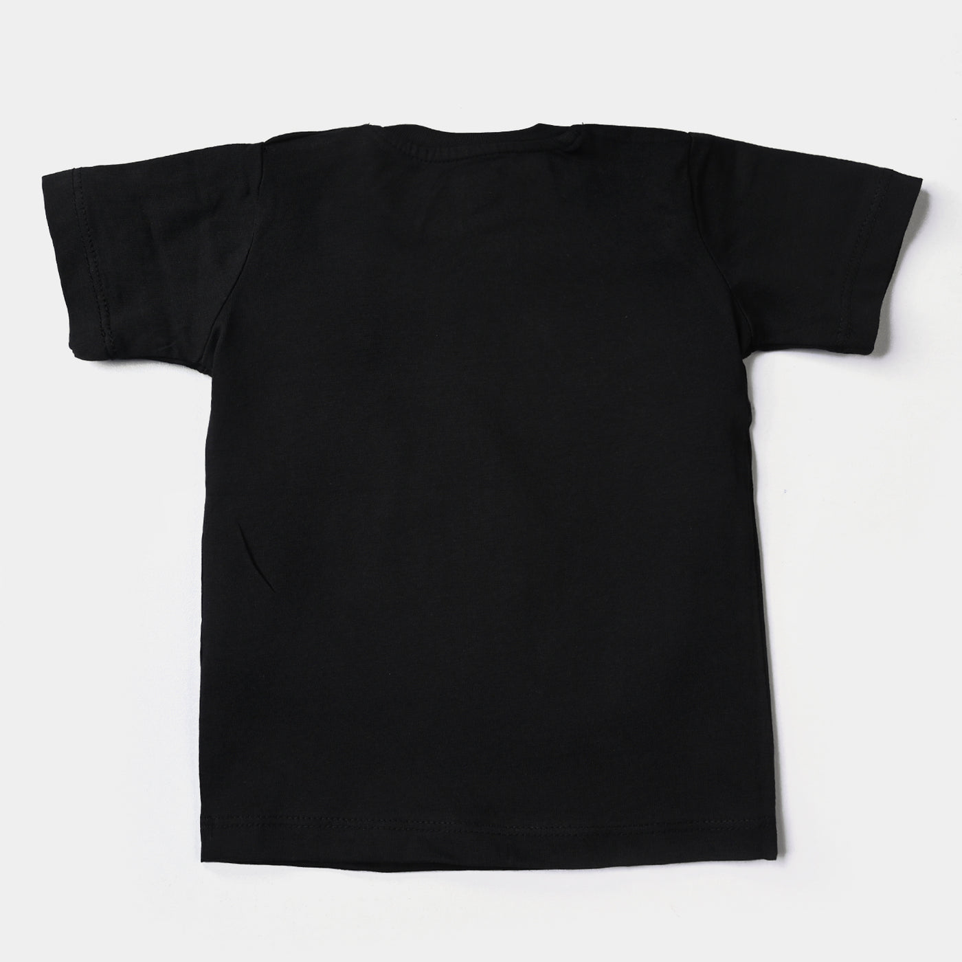 Infant Boys Cotton Jersey Round Neck T-Shirt Roar-Jet Black