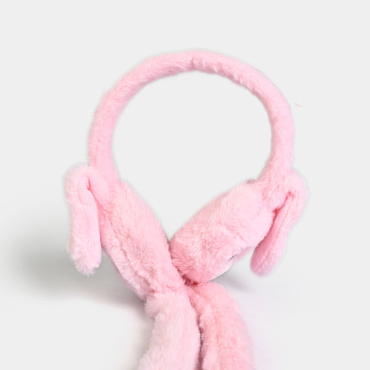 Interactive Moving Ear Plush Winter Earmuffs