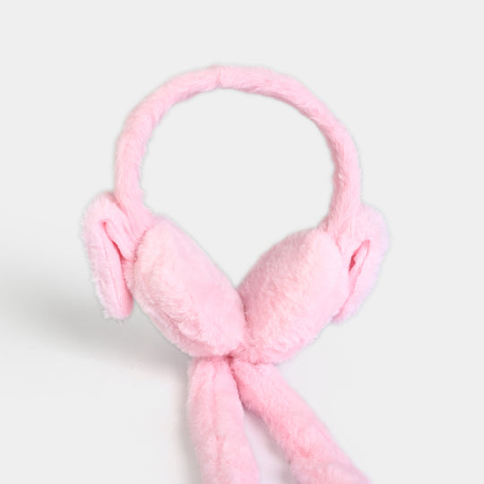 Interactive Moving Ear Plush Winter Earmuffs