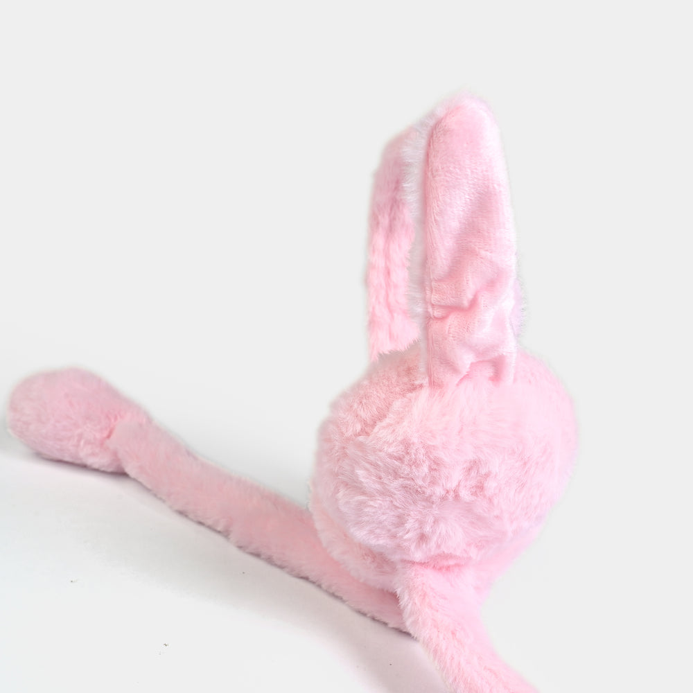 Interactive Moving Ear Plush Winter Earmuffs