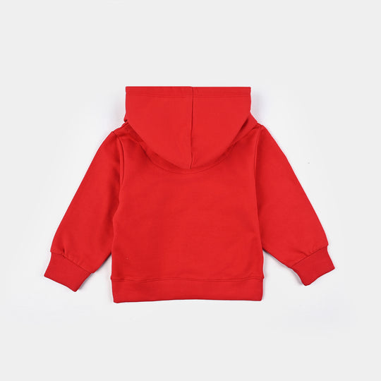 Infant Boys Cotton Terry Sweatshirt Character-H.R.Red