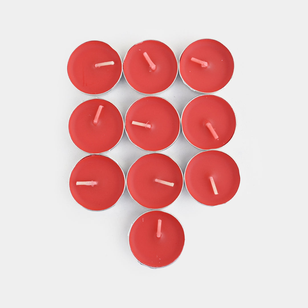 Strawberry Scented Tea Light Candles Set