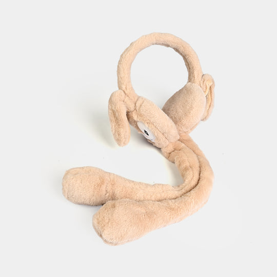 Interactive Moving Ear Plush Winter Earmuffs