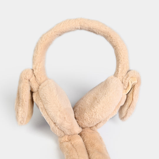 Interactive Moving Ear Plush Winter Earmuffs