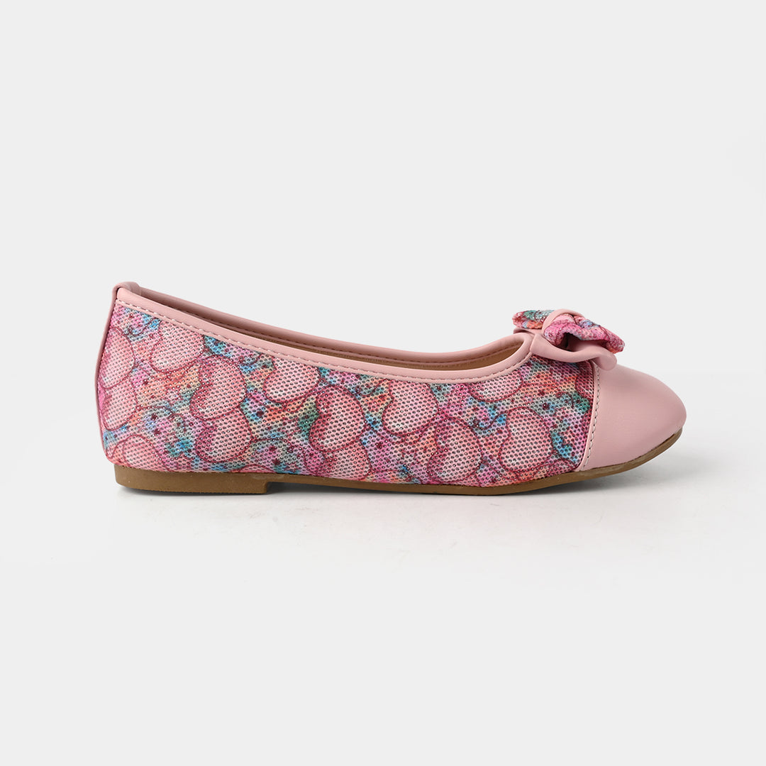 Girls Pumps ZP-087-Peach