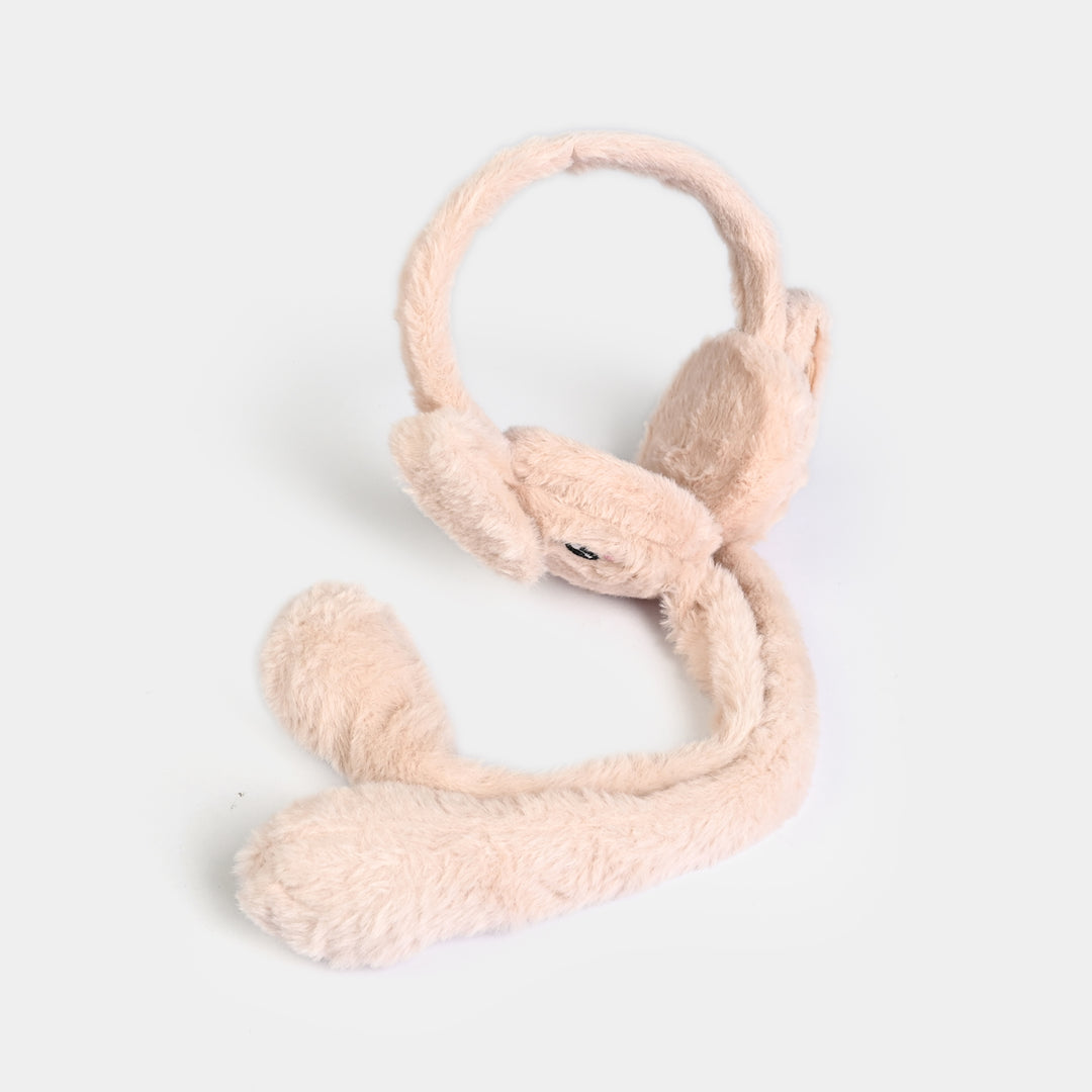 Interactive Moving Ear Plush Winter Earmuffs