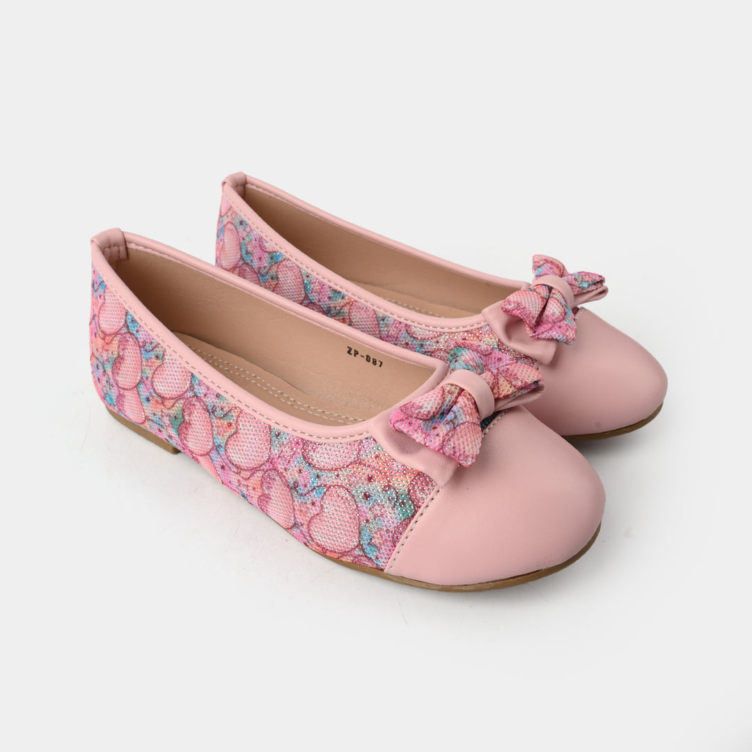 Girls Pumps ZP-087-Peach