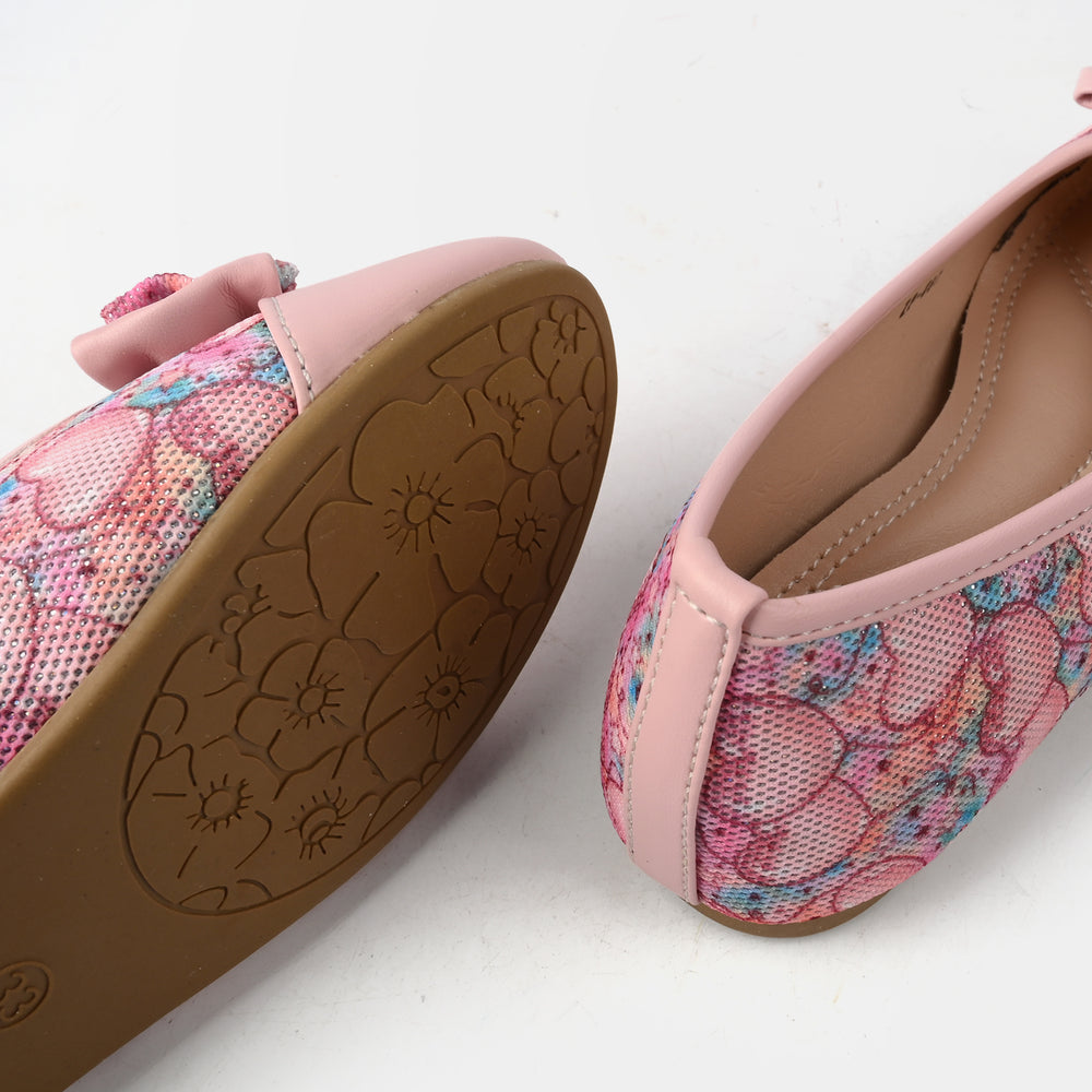 Girls Pumps ZP-087-Peach