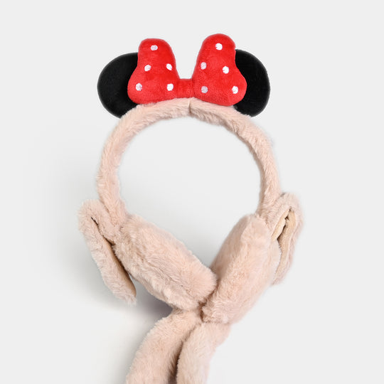 Interactive Moving Ear Plush Winter Earmuffs