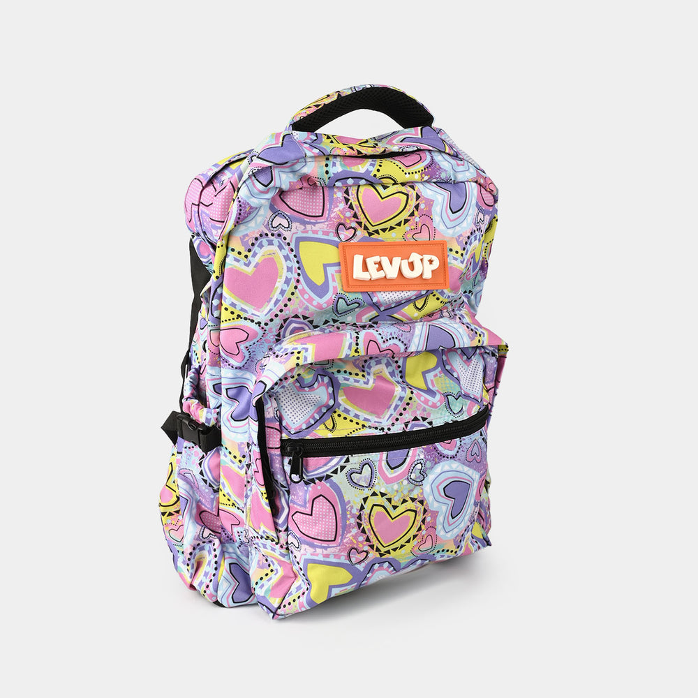 LEVUP MULTI COMPARTMENTS SCHOOL BACKPACK FOR CLASS 5-10
