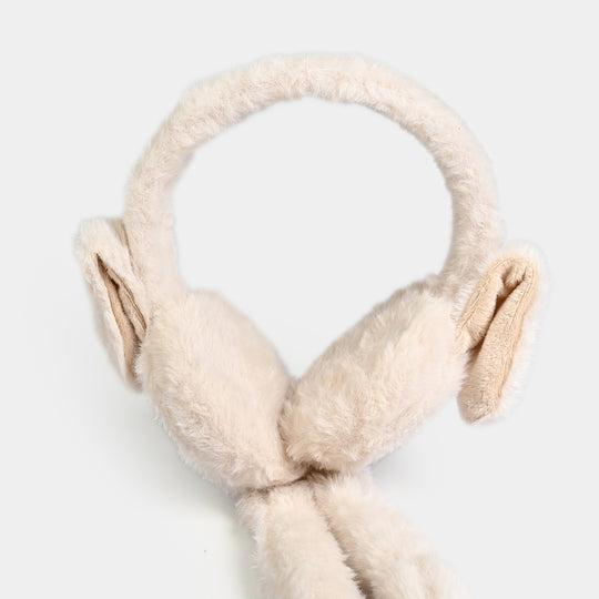 Interactive Moving Ear Plush Winter Earmuffs