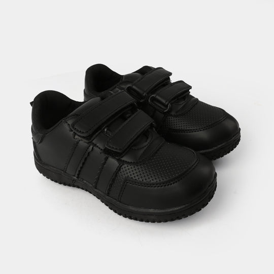 Boys School Shoes TS-13A-BLACK