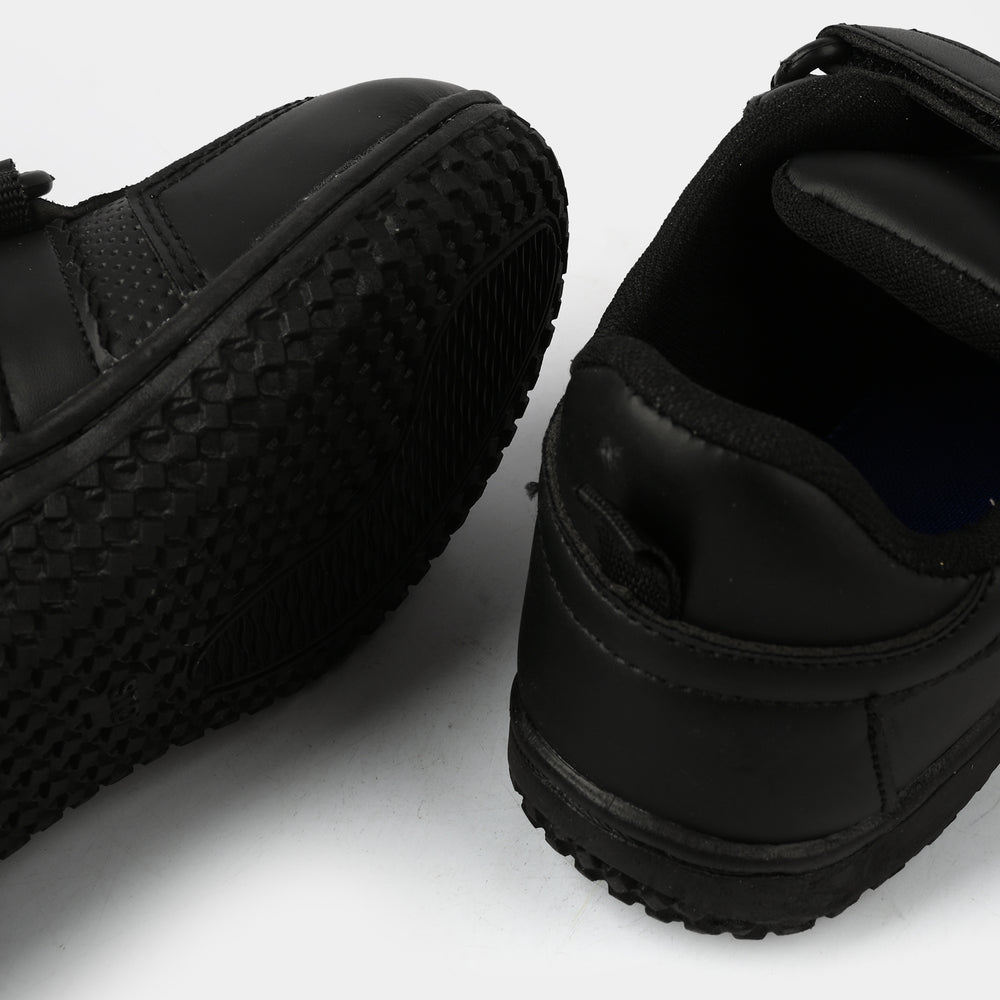 Boys School Shoes TS-13A-BLACK