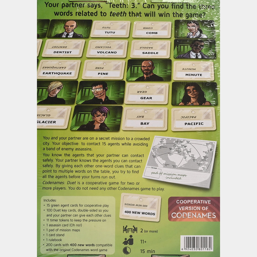 Top Secret Co-op Word Association Game