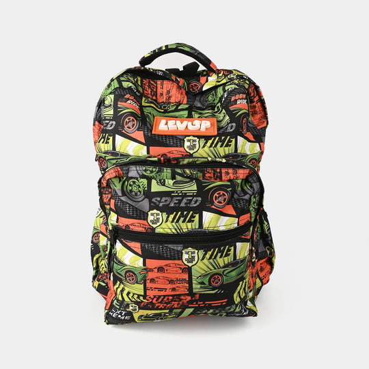 LEVUP MULTI COMPARTMENTS SCHOOL BACKPACK FOR CLASS 5-10