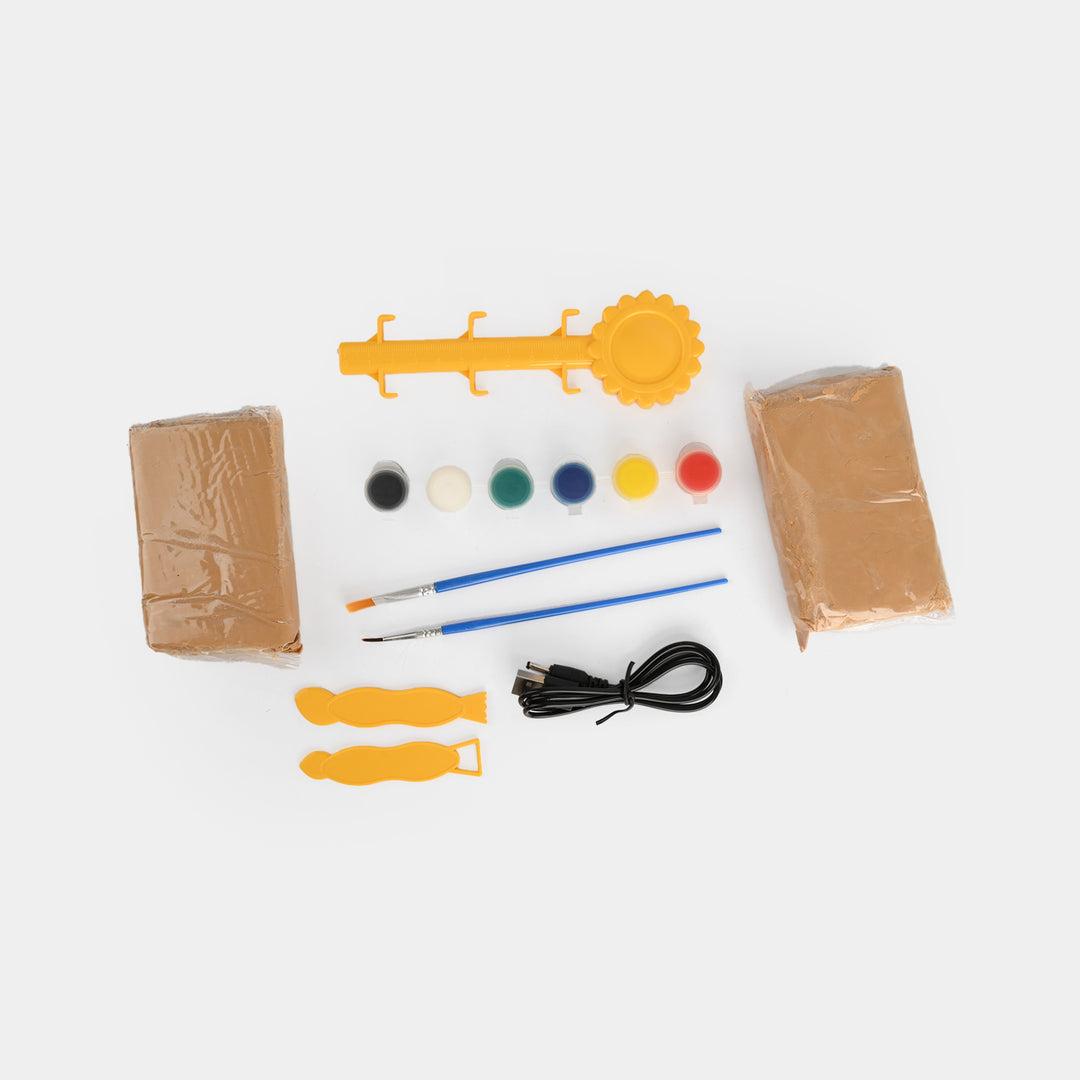 Kids DIY Electric Pottery Wheel Craft Kit