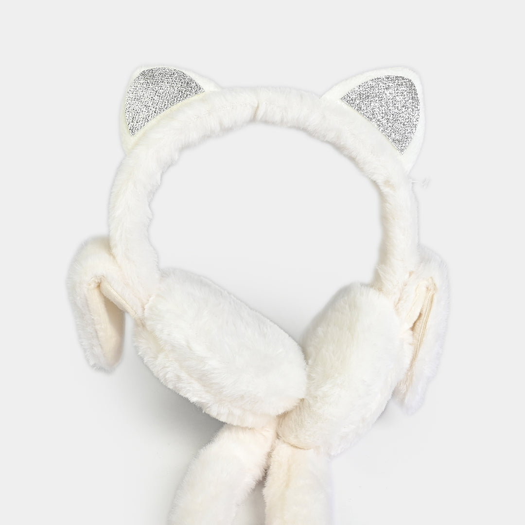 Interactive Moving Ear Plush Winter Earmuffs