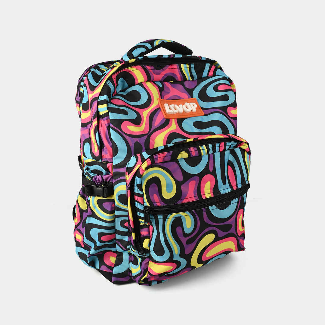 LEVUP MULTI COMPARTMENTS SCHOOL BACKPACK FOR CLASS 5-10