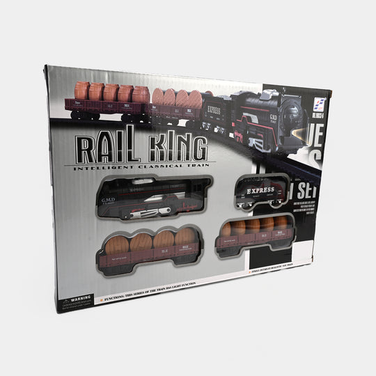 Classic Train Set with Track for Kids