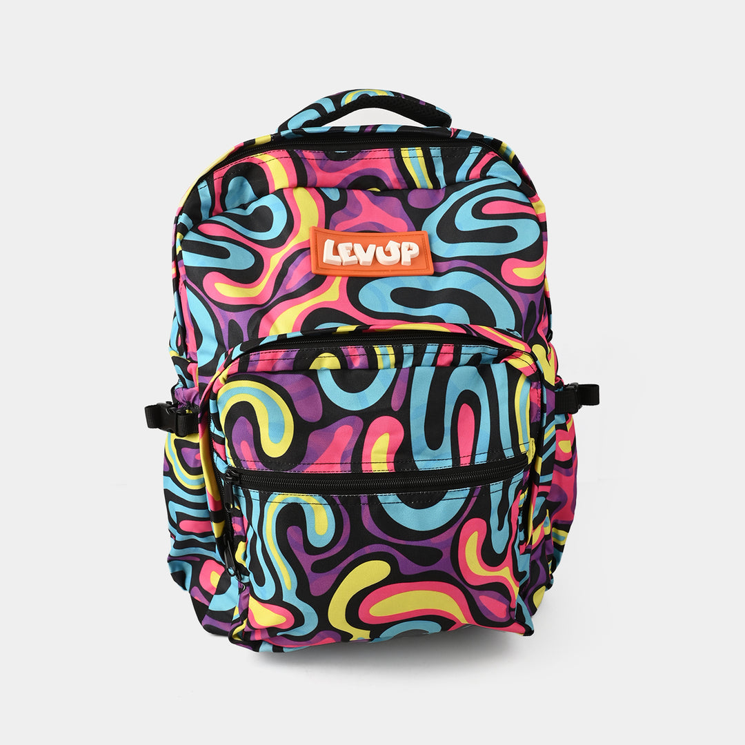 LEVUP MULTI COMPARTMENTS SCHOOL BACKPACK FOR CLASS 5-10